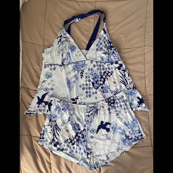 NWT- Women’s Apt 9 - two piece set floral sleepwear cami top and shorts- XXL - Picture 1 of 8